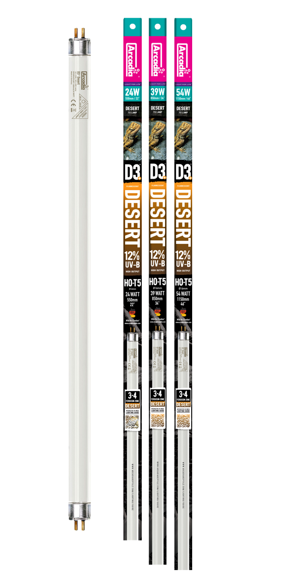 Arcadia T5 HO D3+ 12% UVB Bulb