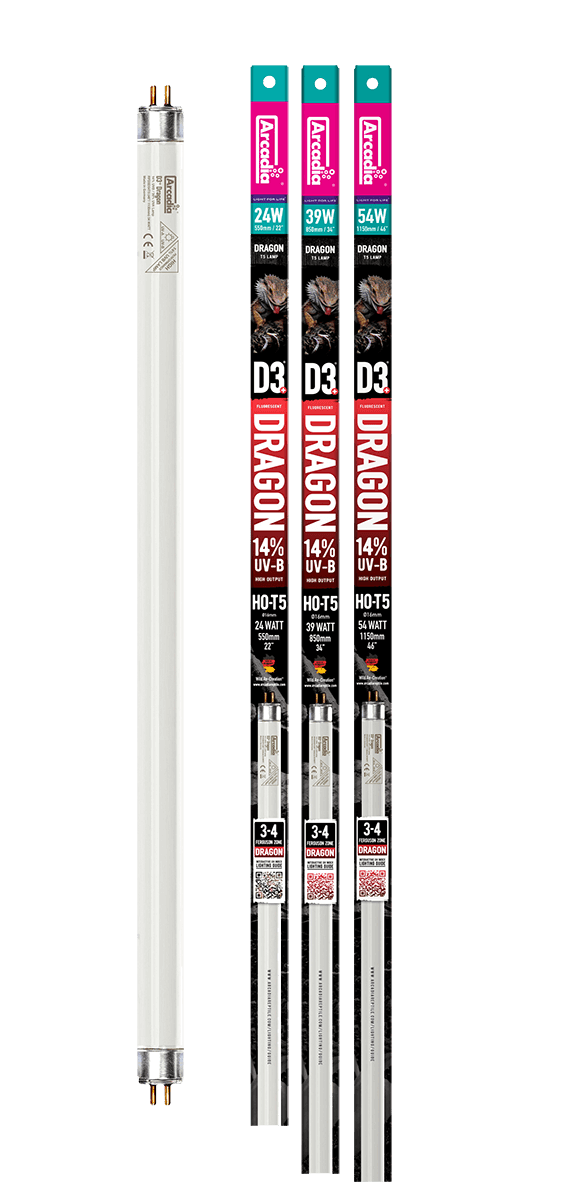 Arcadia T5 HO D3+ 14% UVB Bulb