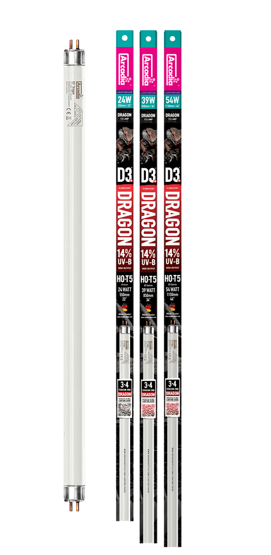 Arcadia T5 HO D3+ 14% UVB Bulb