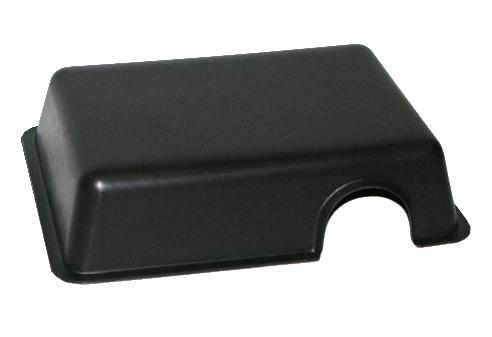 Black PVC Reptile Hides