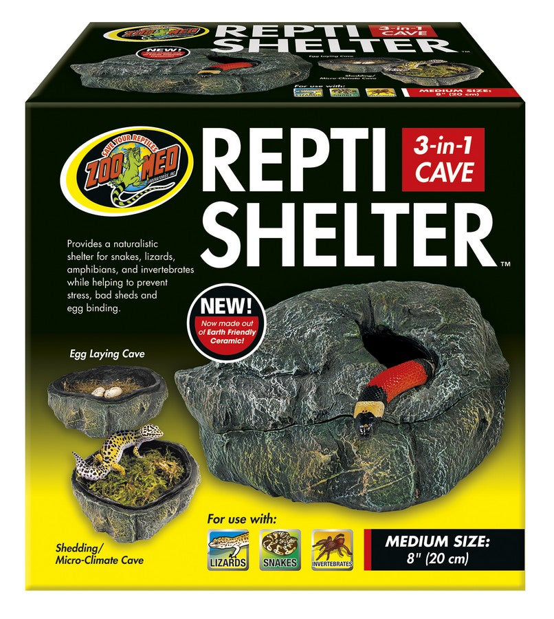 Zoo Med Repti Shelter 3-in-1