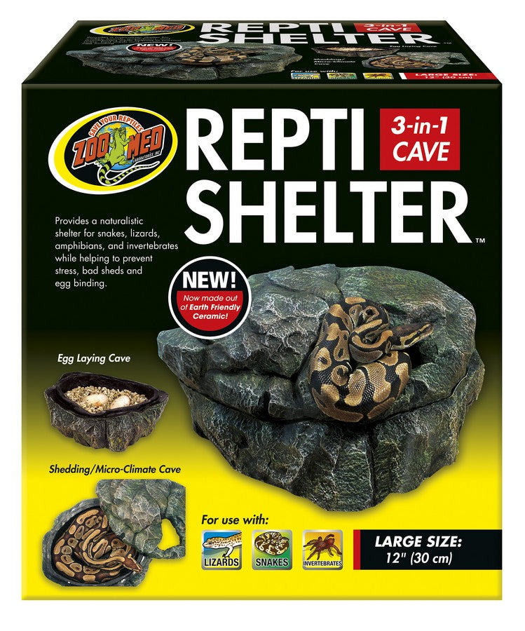 Zoo Med Repti Shelter 3-in-1