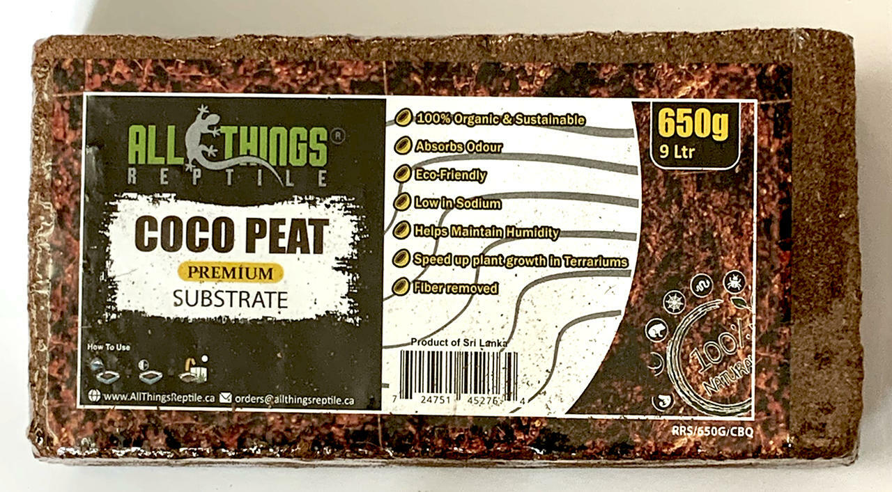 ATR Coco Fibre / Peat Compressed Briquette (Eco Earth)