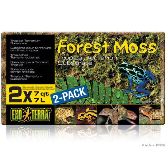 Exo Terra Forest Moss - 2 x 7 qt (2 x 7 L)